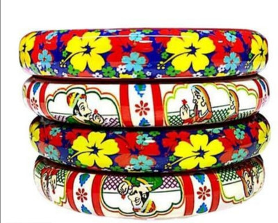 Azad impex Wood Bangle Set(Pack of 4)