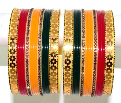 Handloom Creations Plastic Chudas(Pack of 14)