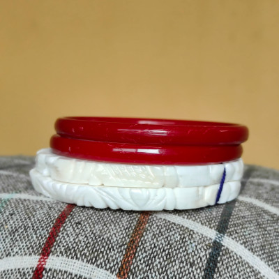 aj seashells Shell Shakha Pola(Pack of 4)