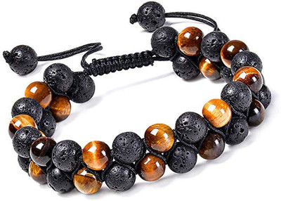 Malas Collection Stone Agate, Crystal Bracelet