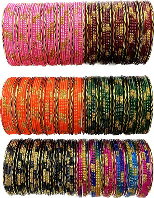 Shubhlaxmi Glass Bangle Set(Pack of 144)