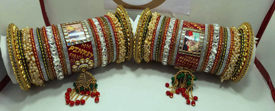 SP PHOTO CHURA Plastic Bangle Set(Pack of 2)