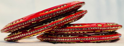 DUAA FASHIONS Lac Bangle Set(Pack of 4)