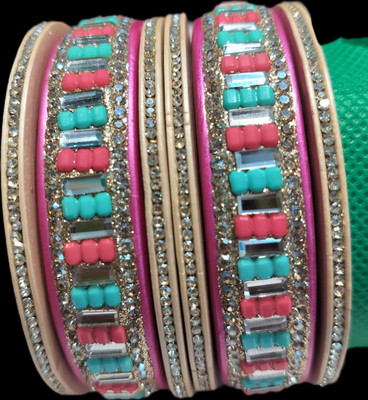 Ladiesstop Lac Bangle Set(Pack of 6)