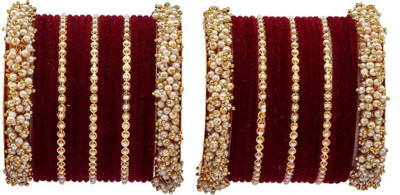 Mayra Creation Metal Bangle Set(Pack of 2)