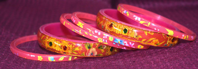 Handloom Creations Plastic Kada(Pack of 6)