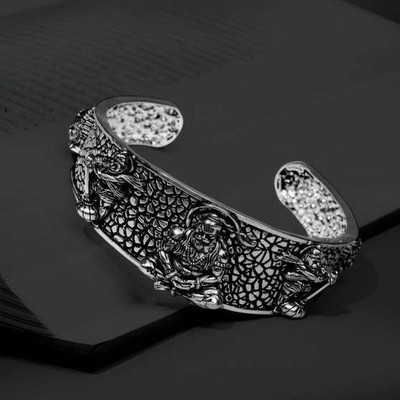 Asstrotalk Brass Silver Kada