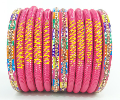 lahticollection Lac Bangle Set(Pack of 10)
