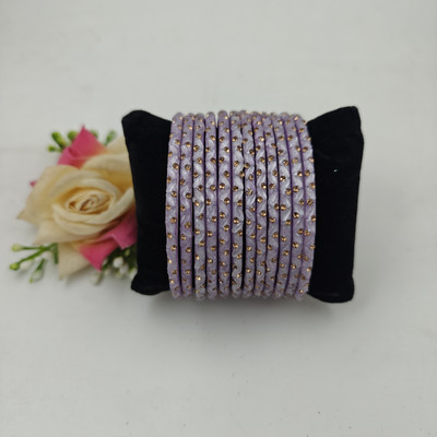navika bangles Glass Bangle Set(Pack of 12)