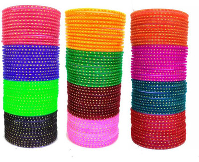 DONERIA Glass Bangle Set(Pack of 144)