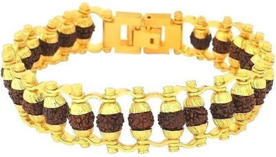 ARIVETS Rudraksha Gold-plated Bracelet