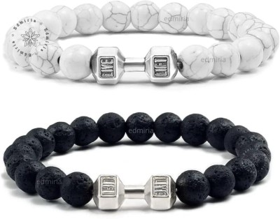 Edmiria Stone, Crystal Beads, Crystal Bracelet(Pack of 2)