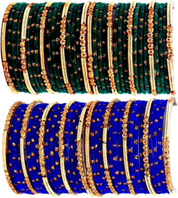 Suhagan Glass Bangle Set(Pack of 68)