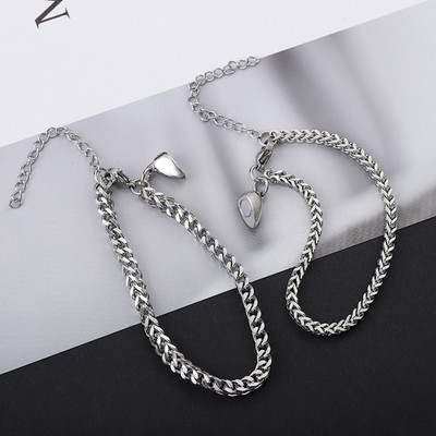 TheVineGirl Alloy Silver Bracelet Set(Pack of 2)