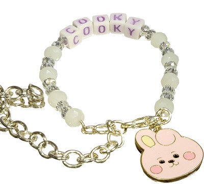 NN FASHION STYLE Metal Charm Bracelet