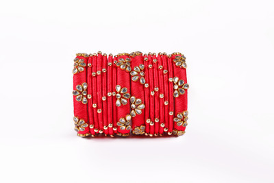 SAUMAKSHI DESIGNS Plastic Bangle Set(Pack of 2)