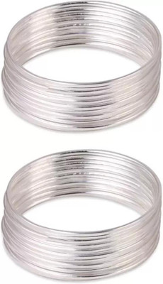 ZuriKrisha Metal Bangle Set(Pack of 24)