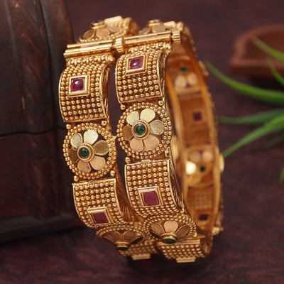 Atulya Brass Bangle(Pack of 2)
