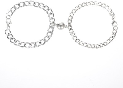 Vembley Steel Bracelet Set(Pack of 2)