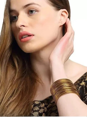 Fab Creations Alloy Bangle Set(Pack of 10)