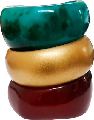 EAS Accessorize Resin Bangle Set(Pack of 3)