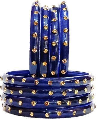 MADHAV ENTERPRISES Glass Bangle Set(Pack of 8)
