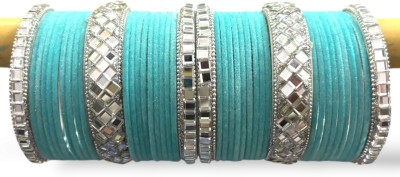 B&F CREATION Shell Bangle Set(Pack of 10)