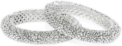 House of Pataudi Brass Bangle(Pack of 2)