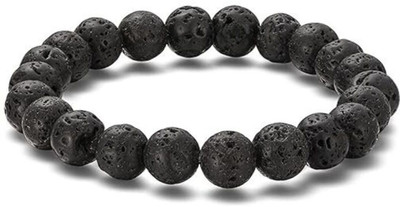GemVastu Stone, Crystal, Lava Beads Charm Bracelet