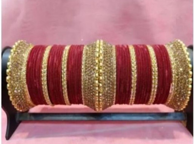 ZADLAXAR Metal Bangle Set(Pack of 52)