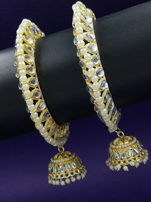 aarnaa Alloy Gold-plated Bangle Set