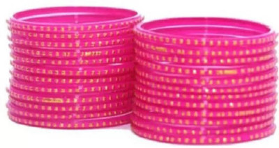 RADHA MOHAN EMPIRE Glass Bangle(Pack of 24)