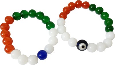 JFL - Jewellery for Less Glass Bracelet Set(Pack of 2)