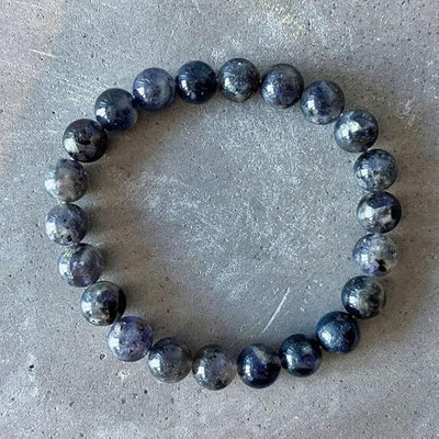 DVISHA Stone Beads, Crystal Charm Bracelet