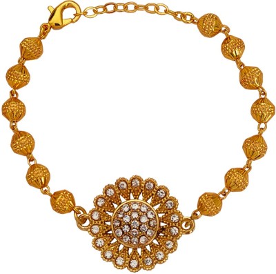 Shiv Jagdamba Brass, Crystal Brass Bracelet