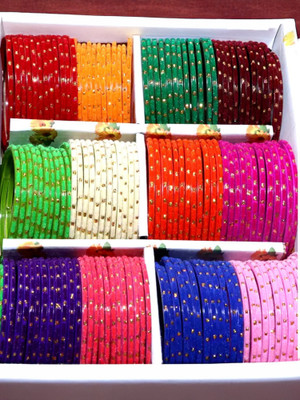 KUNDKESHWAR SALES Glass Bangle Set(Pack of 144)