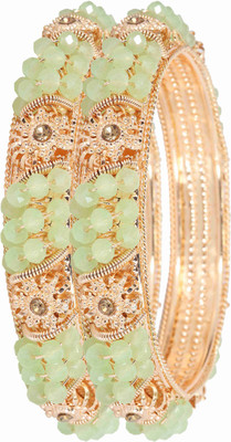 NMII Alloy Zircon Kada(Pack of 2)