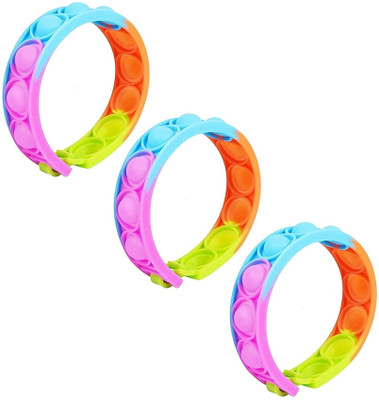 Utkarsh Rubber Bangle Set(Pack of 3)