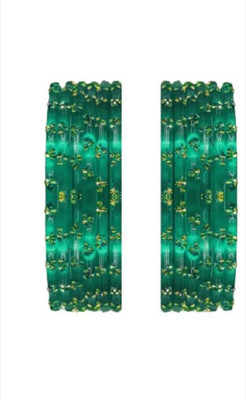 MADHAV ENTERPRISES Glass Bangle Set(Pack of 10)