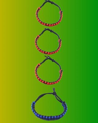 KINGSTYLEIMPEX Dori Charm Bracelet(Pack of 4)