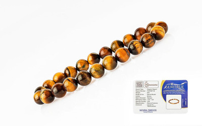 GEMSMANTRA Tiger's Eye Crystal Bracelet