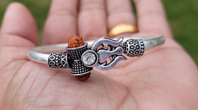 HouseOfCommon Alloy Cubic Zirconia Sterling Silver Kada