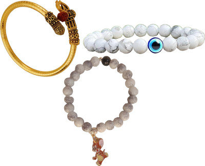 Teeragaj Stainless Steel Bracelet(Pack of 3)