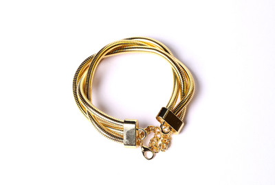 JASUNIQ Stainless Steel Gold-plated Bracelet
