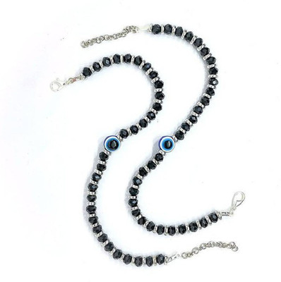 MANMORA Crystal Agate Silver Bracelet(Pack of 2)