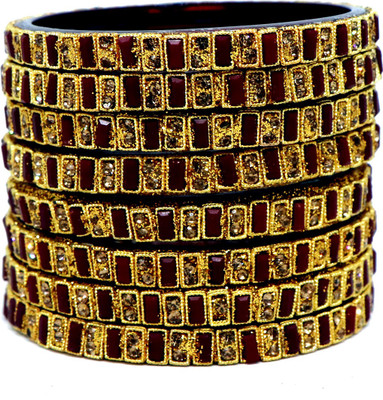 RADHA MOHAN EMPIRE Glass Kada(Pack of 8)