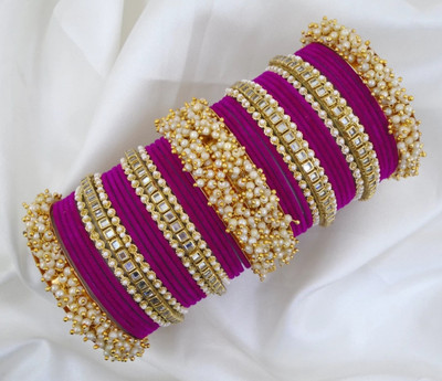 Nationalss Metal Bangle Set(Pack of 40)