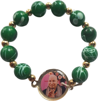 Guruji Stone Pearl Bracelet