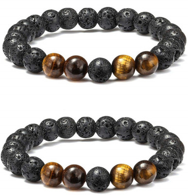 Malas Collection Stone, Crystal Crystal Bracelet(Pack of 2)