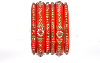 ishika Glass Bangle Set(Pack of 6)